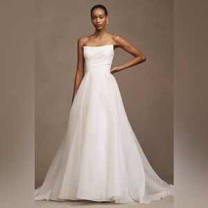 Watters Fortune Strapless A-Line Wedding Gown